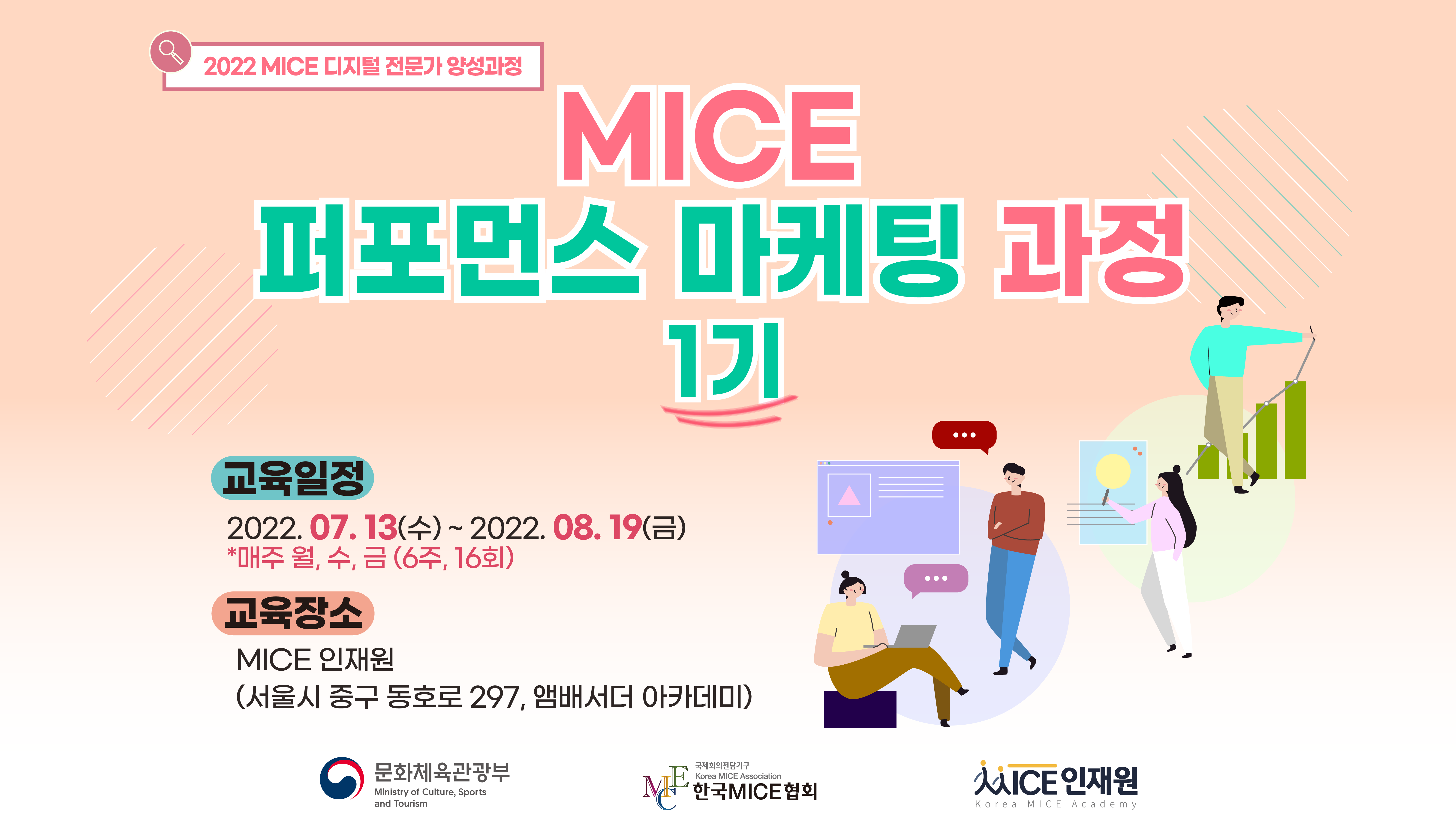 [2022] MICE 퍼포먼스 마케팅 과정 1기(오후반 15:00-17:30)