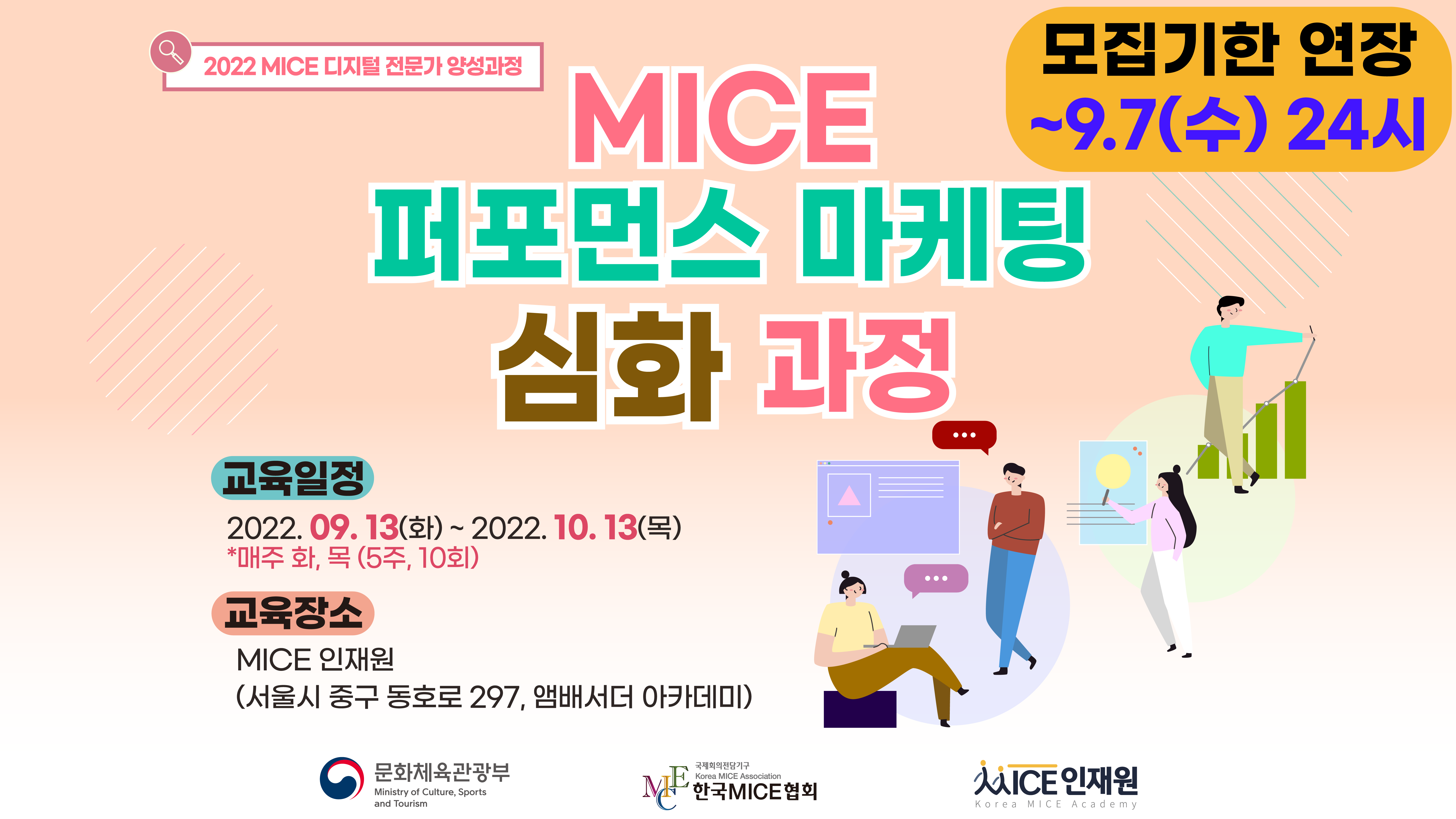 [2022] MICE 퍼포먼스 마케팅 '심화' 과정(오후반 15:00-17:30)